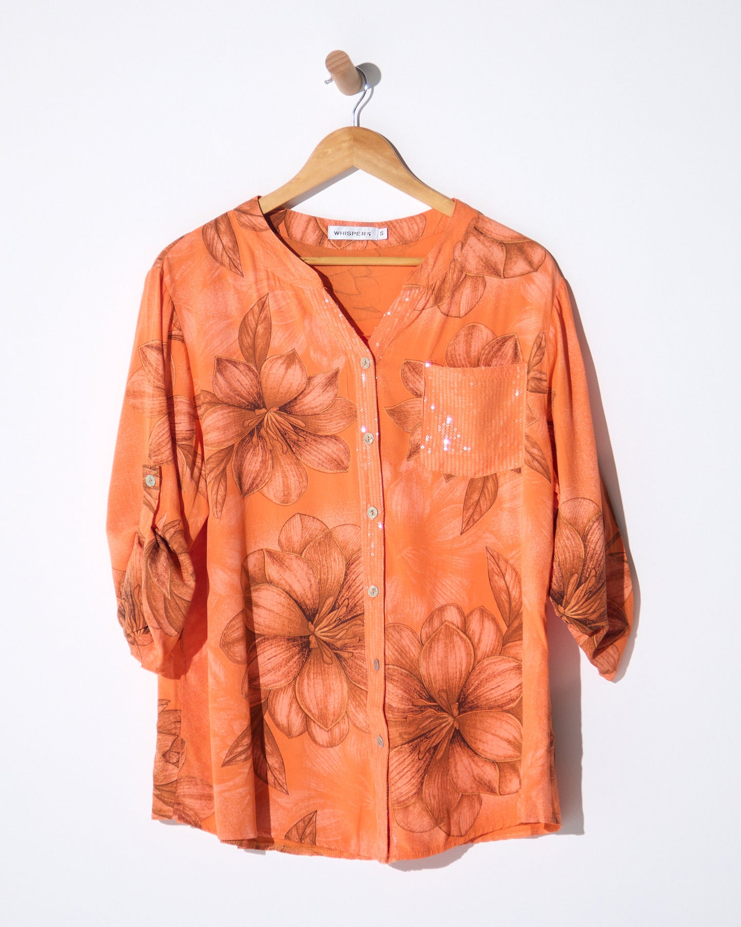Clementine Top - Orange