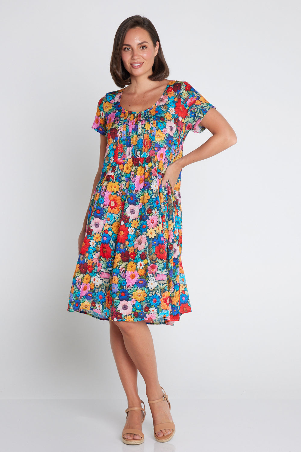 Emery Dress - Summer Bouquet