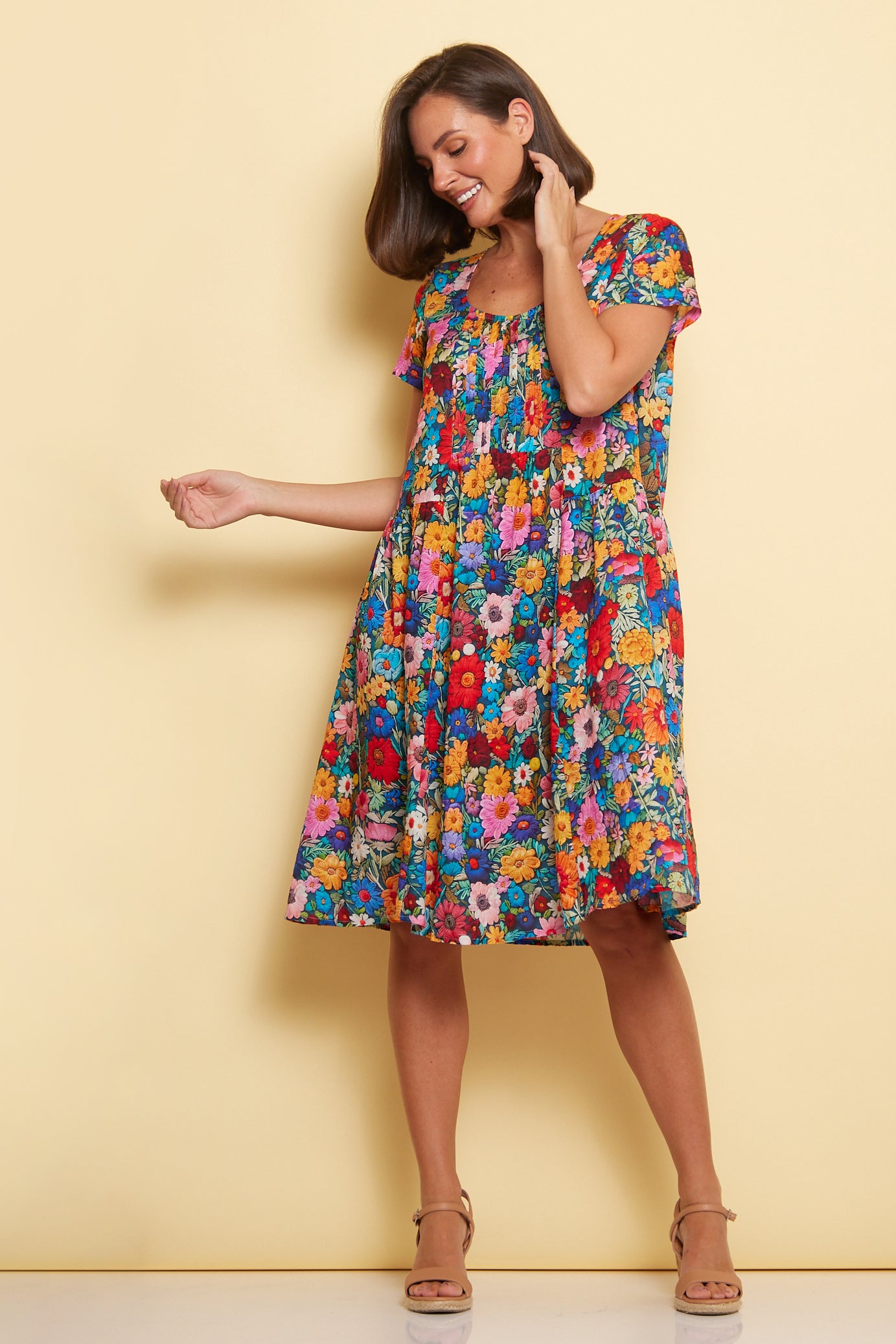 Emery Dress - Summer Bouquet