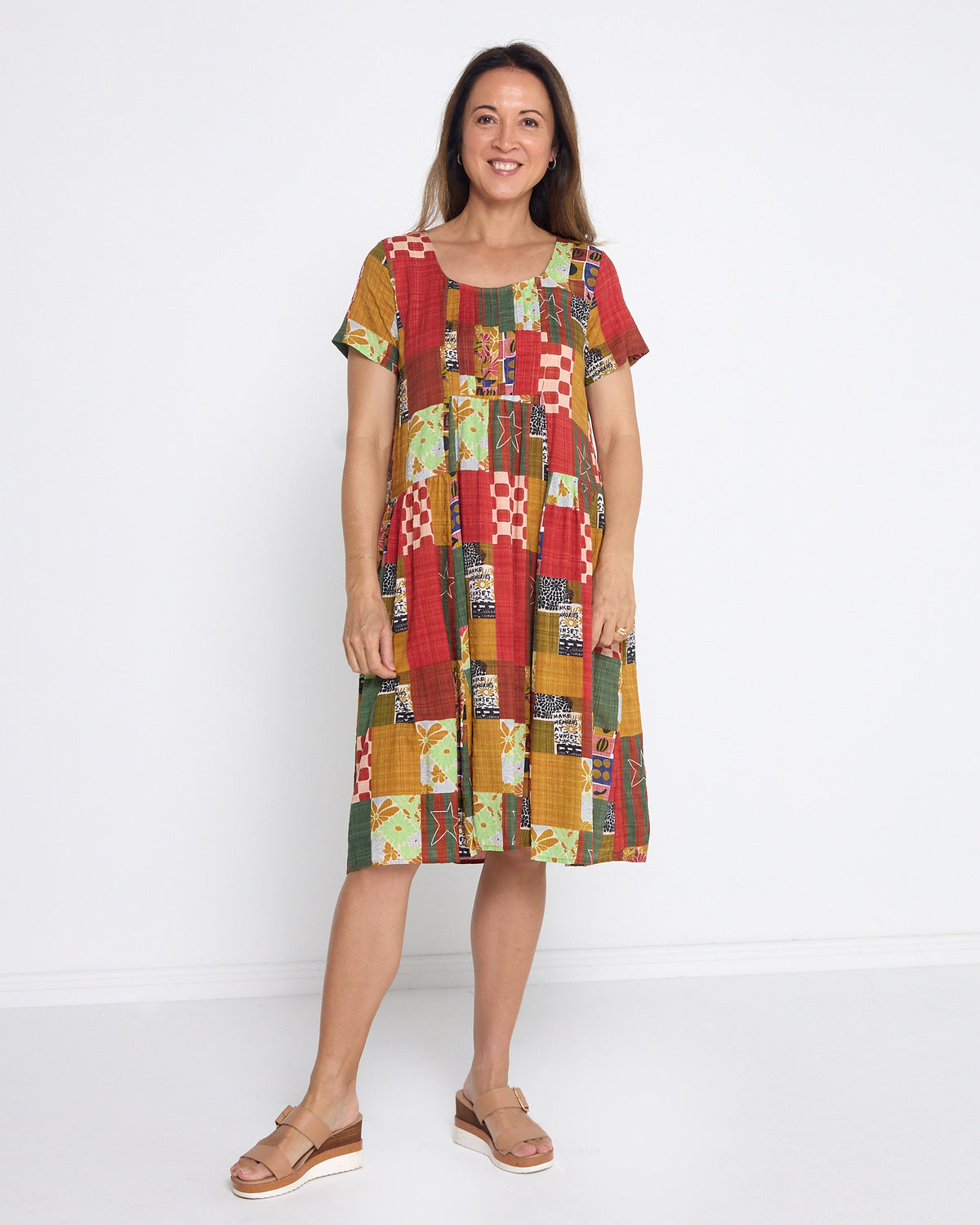 Emery Dress - Bohemian Spice