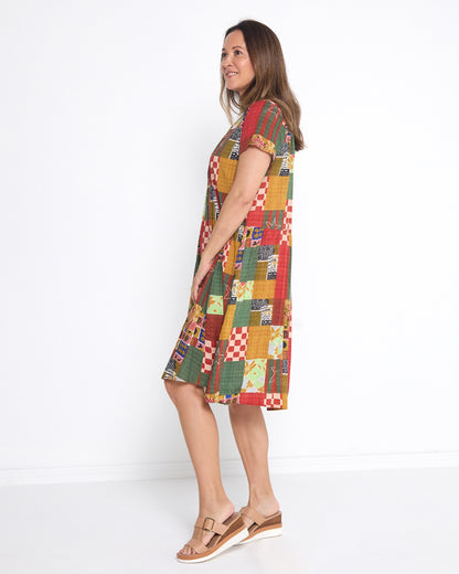 Emery Dress - Bohemian Spice