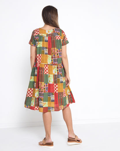 Emery Dress - Bohemian Spice
