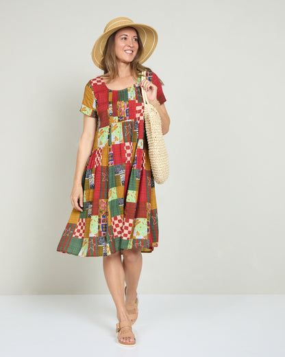 Emery Dress - Bohemian Spice