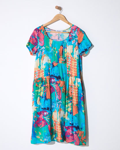 Emery Dress - Tropical Mosaic