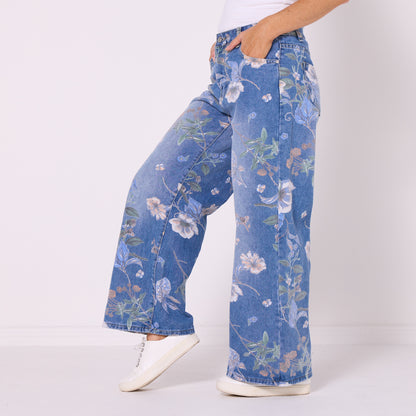 Willow Garden Wide Leg Jeans