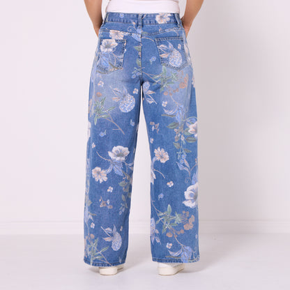 Willow Garden Wide Leg Jeans