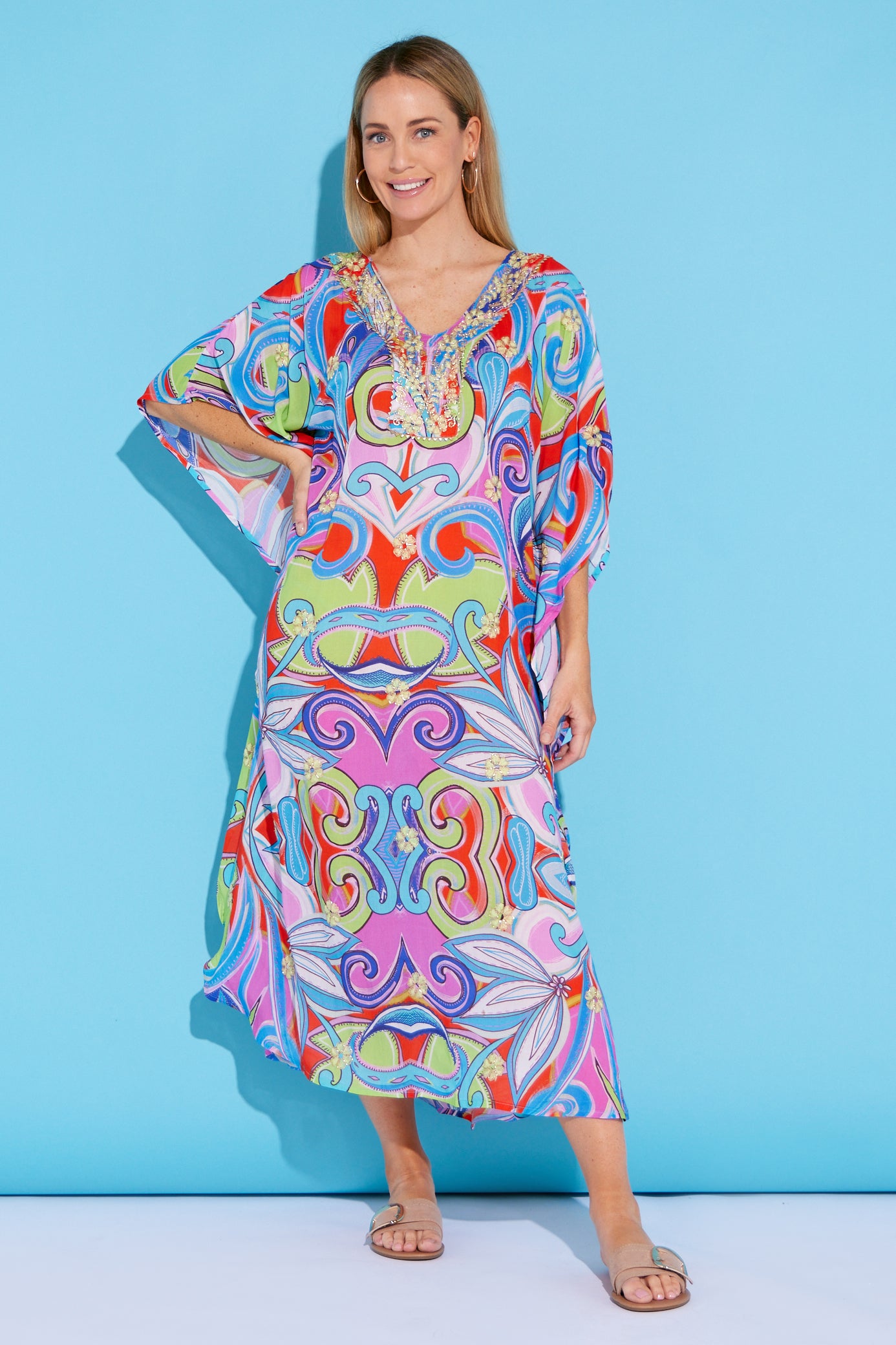 Psychedelic kaftan hot sale