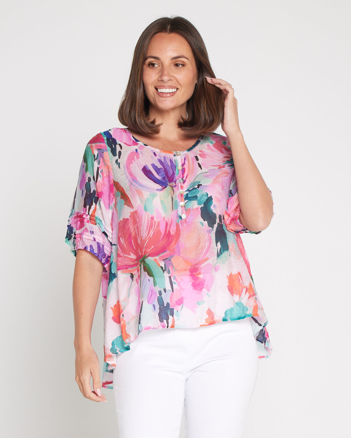 Farida Blouse - Spring Blossom