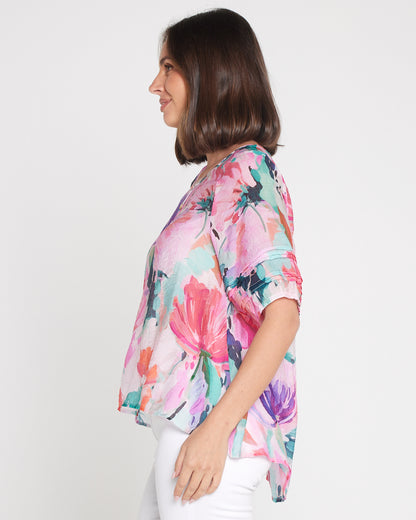 Farida Blouse - Spring Blossom