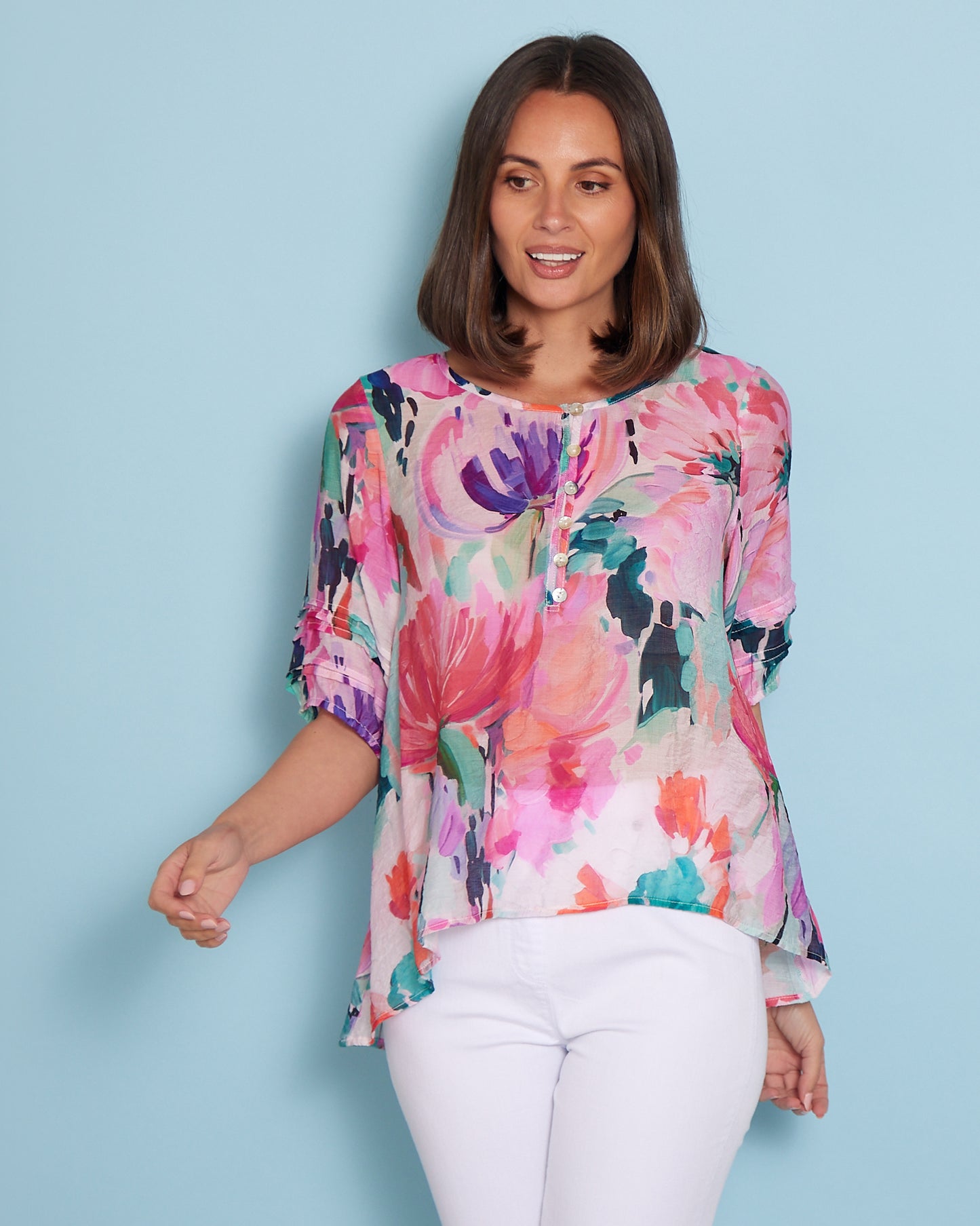 Farida Blouse - Spring Blossom