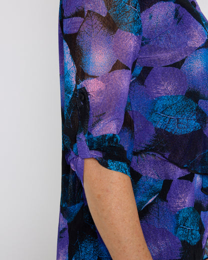 Fernside Top - Midnight Flora
