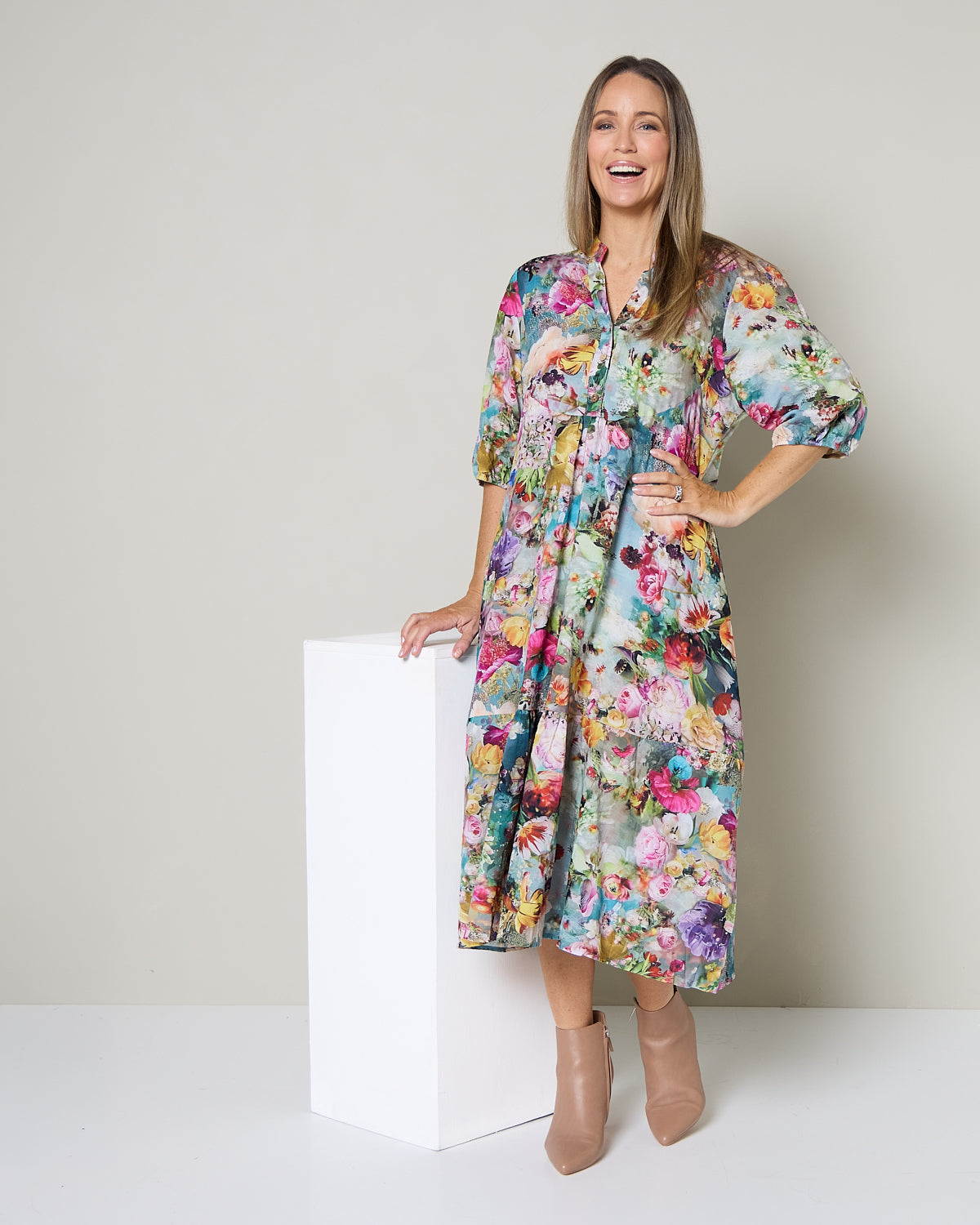 Brookhaven Dress - Multi Floral