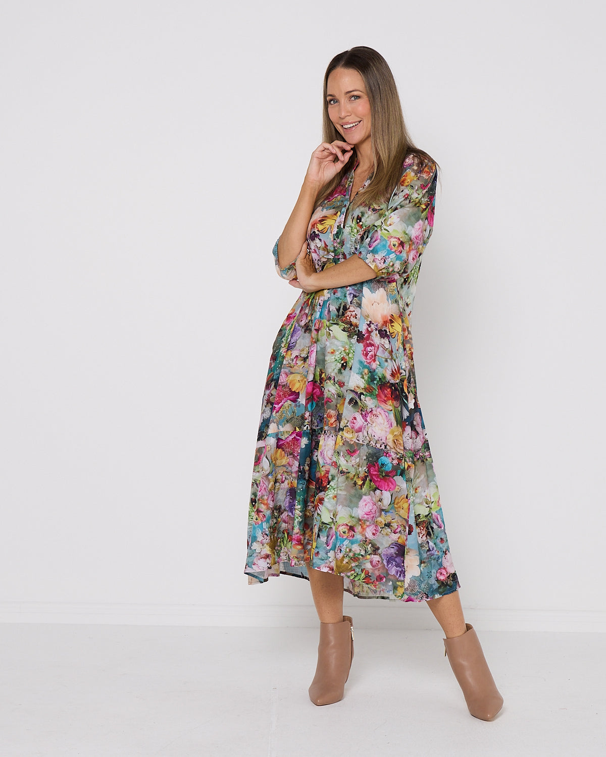 Brookhaven Dress - Multi Floral