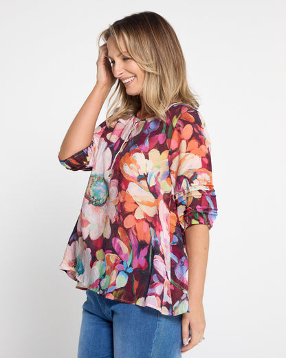 Farida Blouse - Jewel Garden