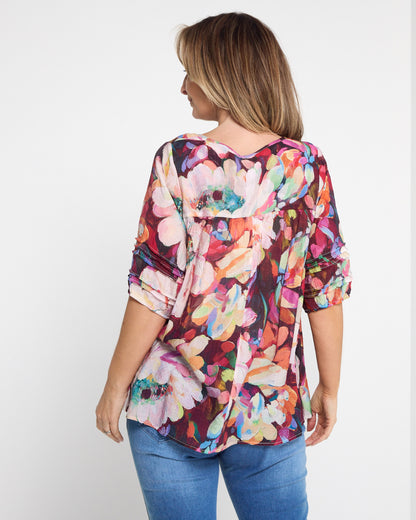Farida Blouse - Jewel Garden