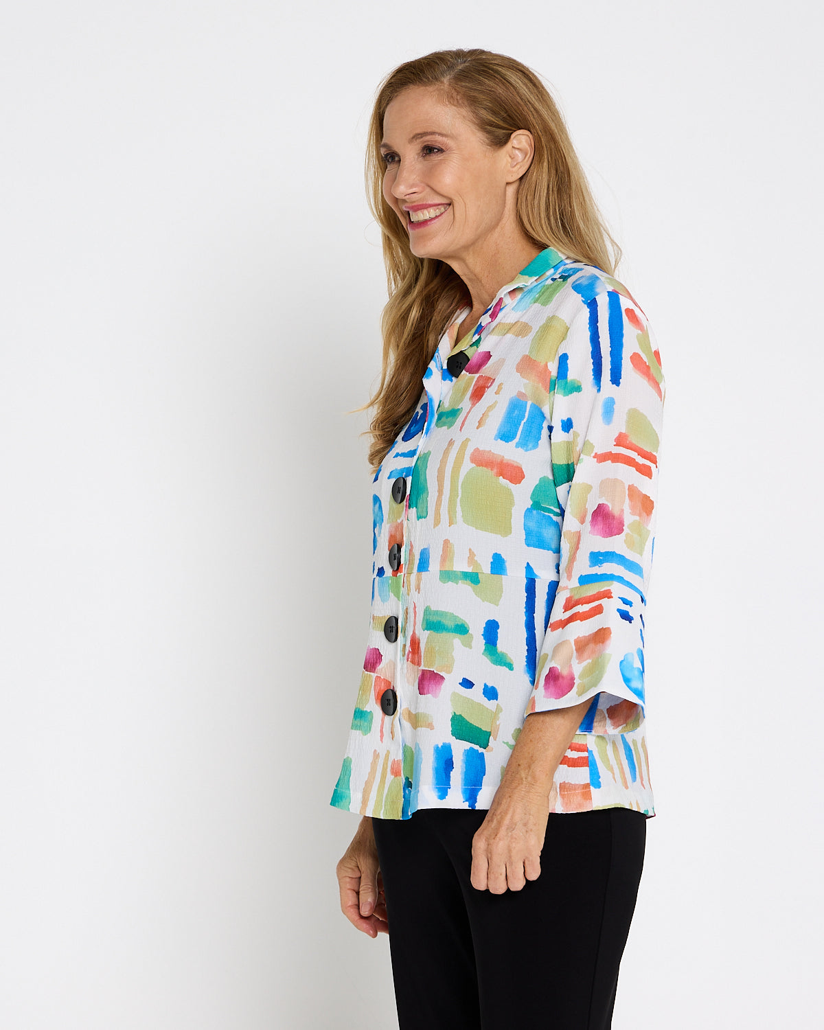 Frances Core Shirt - Watercolour Spot