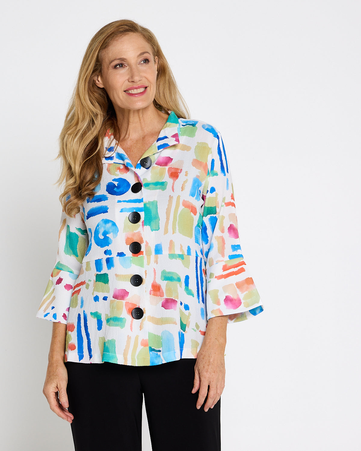 Frances Core Shirt - Watercolour Spot