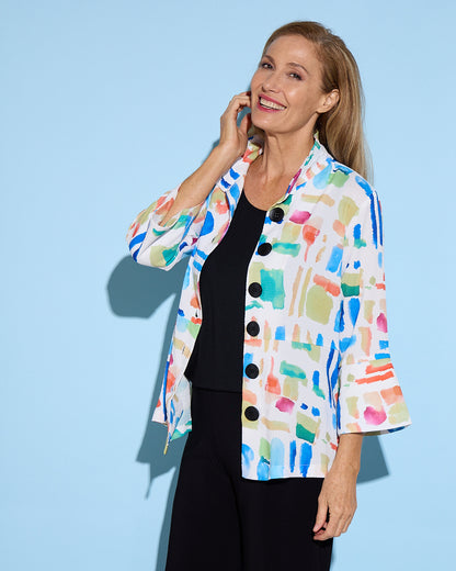 Frances Core Shirt - Watercolour Spot