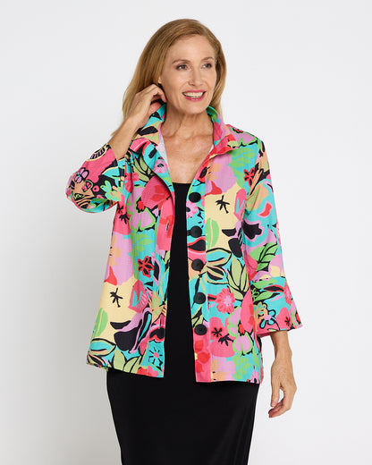 Summer Brights 3/4 Shirt - Pink