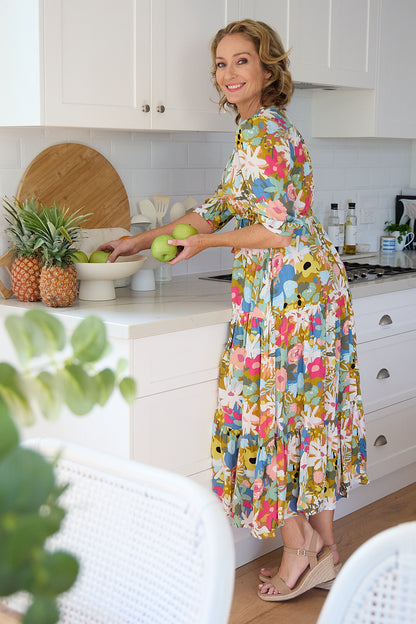 Freesia Dress - Multi Floral