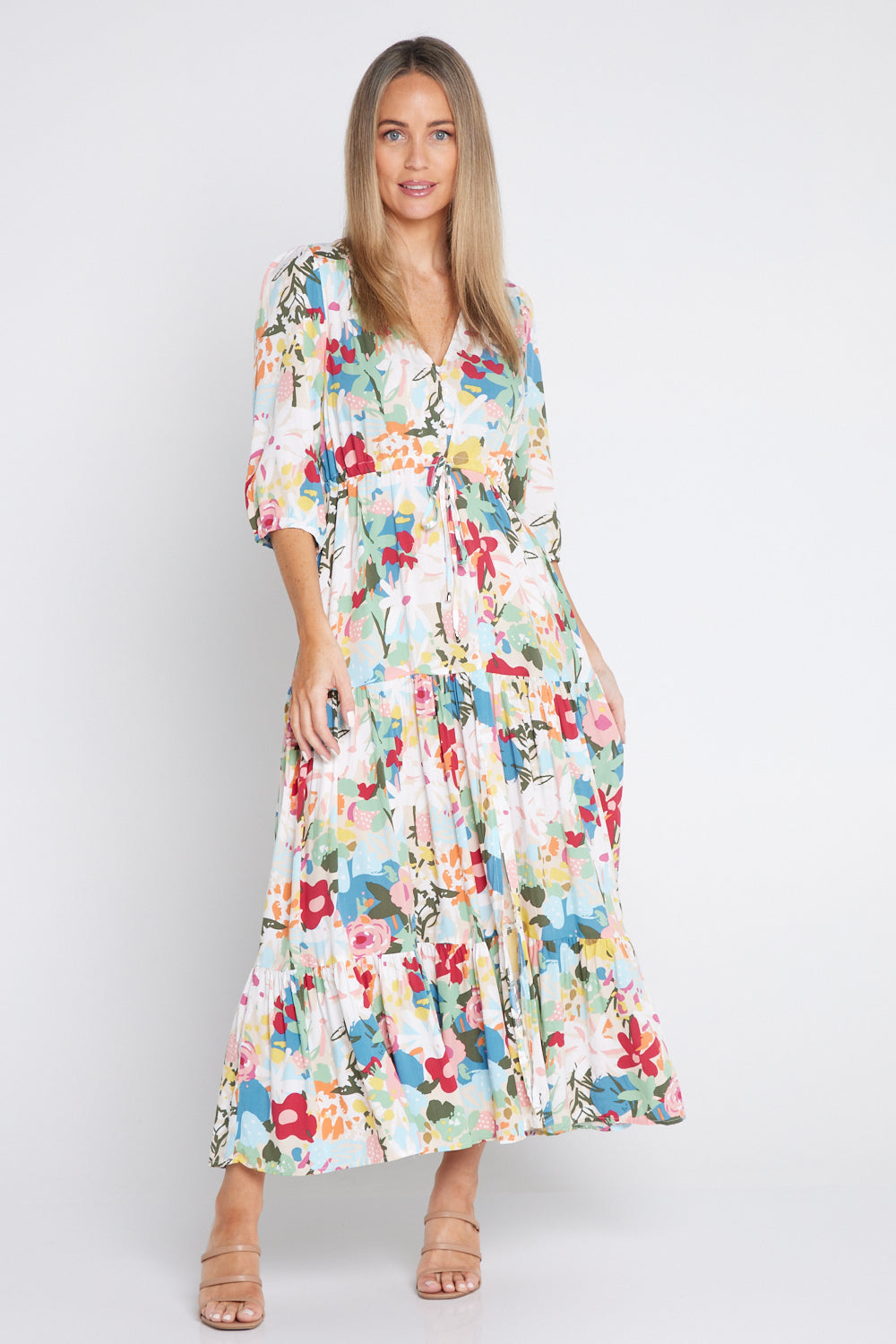 Freesia Dress - Breezy Floral