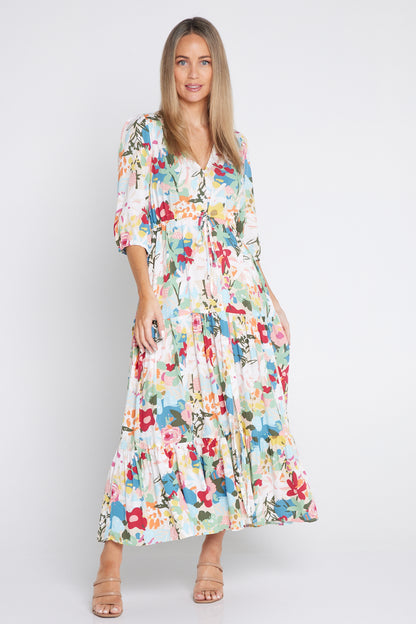Freesia Dress - Breezy Floral