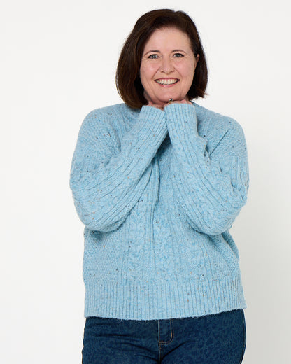 Alaska Knit - Sky Blue