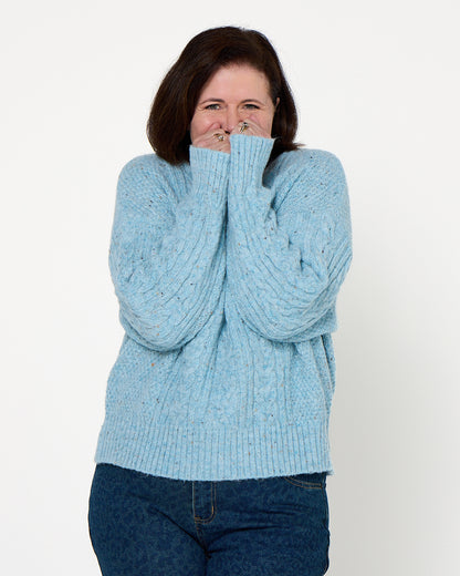 Alaska Knit - Sky Blue