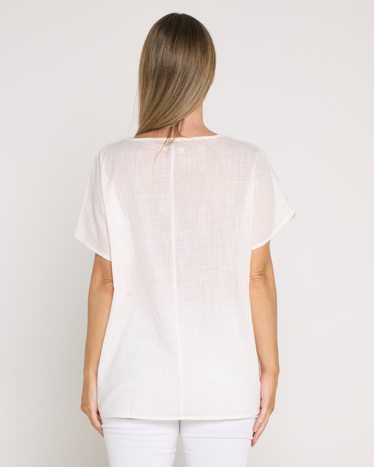 Gilded Love Top - White