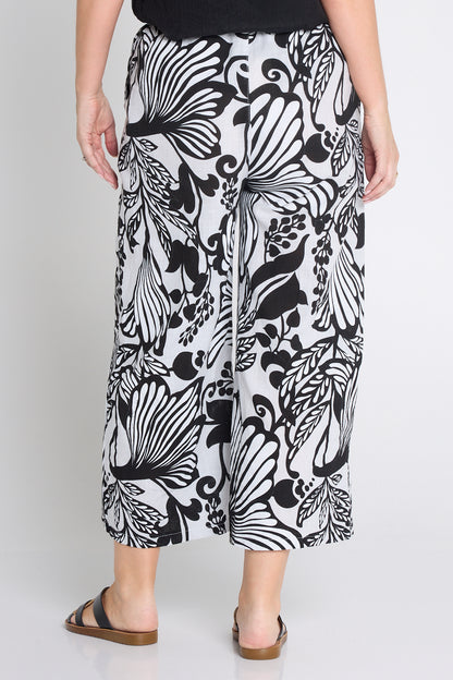 Lori Pants - Monochrome Botanica