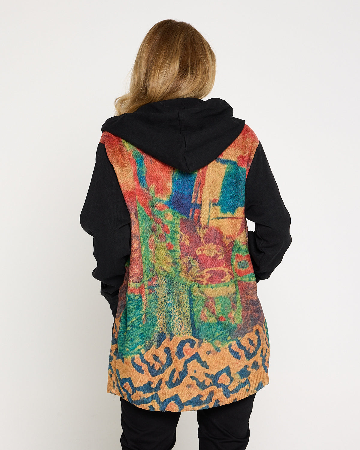 Ari Chenille Knit & Canvas Jacket - Bloomscape