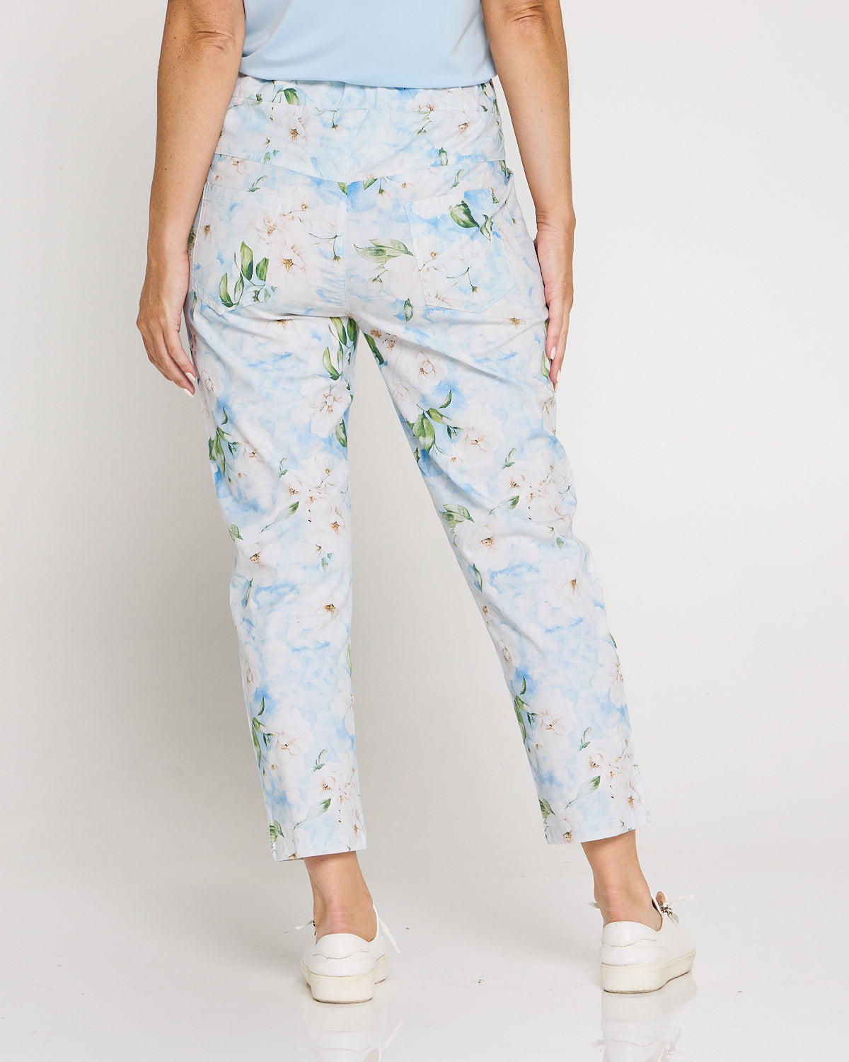 Shari Pants - Blue Floral