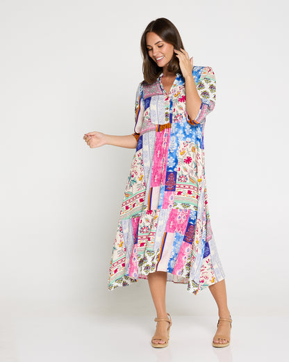 Brookhaven Dress - Jacobean Patchwork