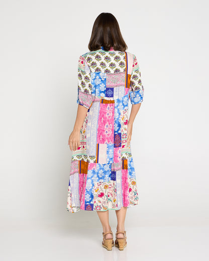 Brookhaven Dress - Jacobean Patchwork
