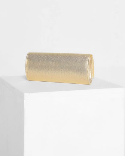 Gatsby Embellished Clutch - Gold
