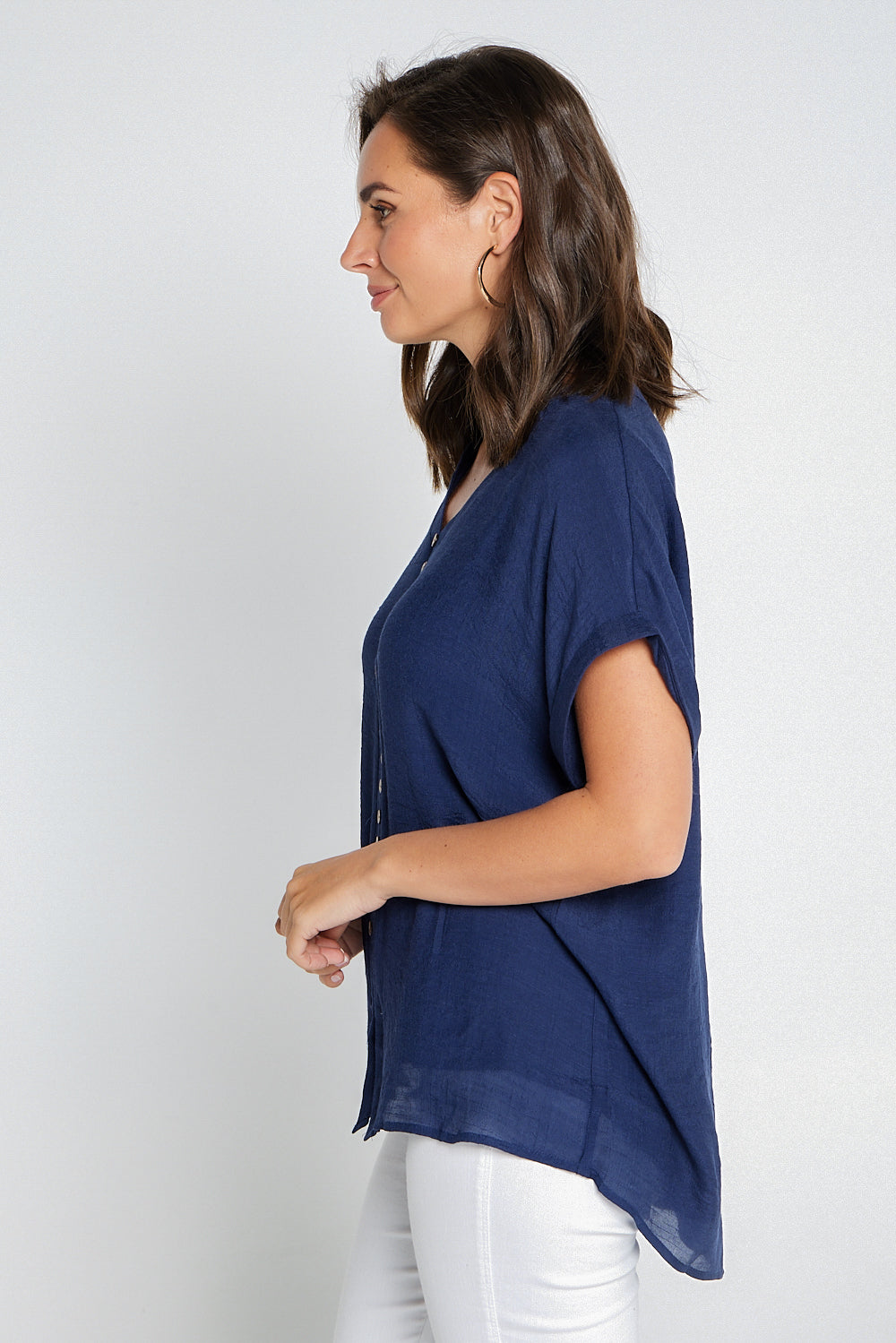 Gemma Top - Navy