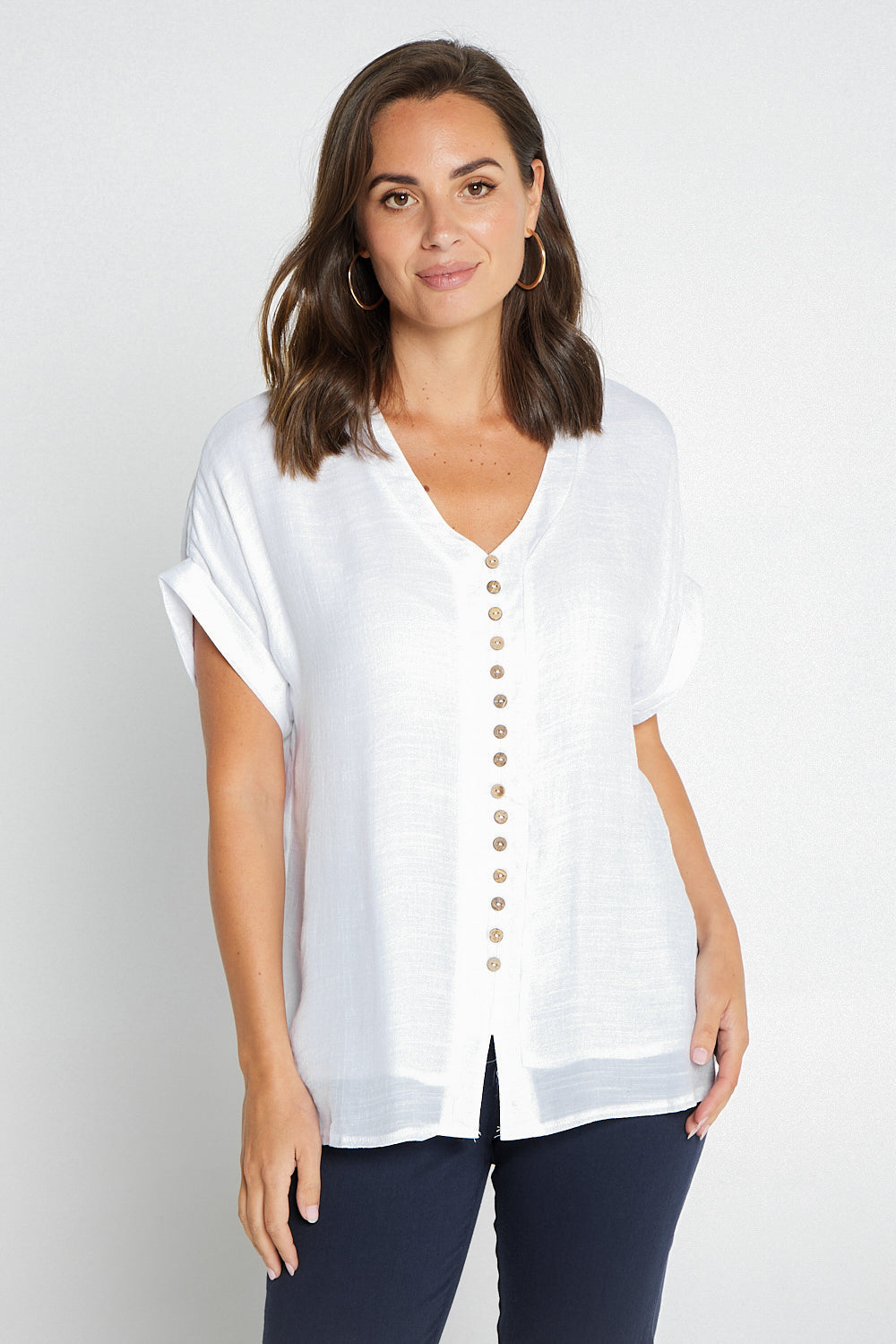 Gemma Top - White