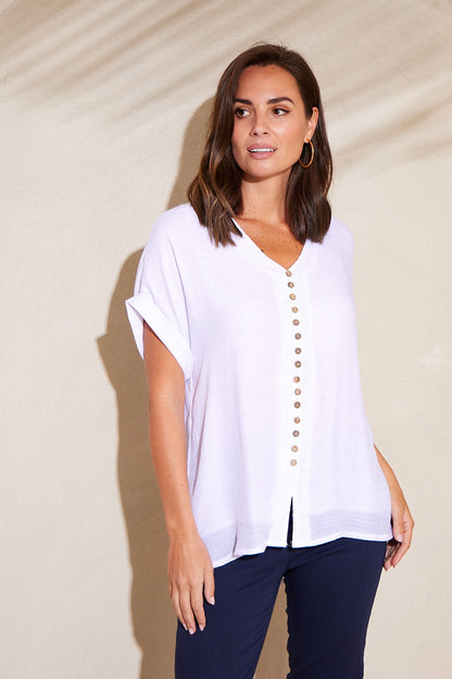 Gemma Top - White