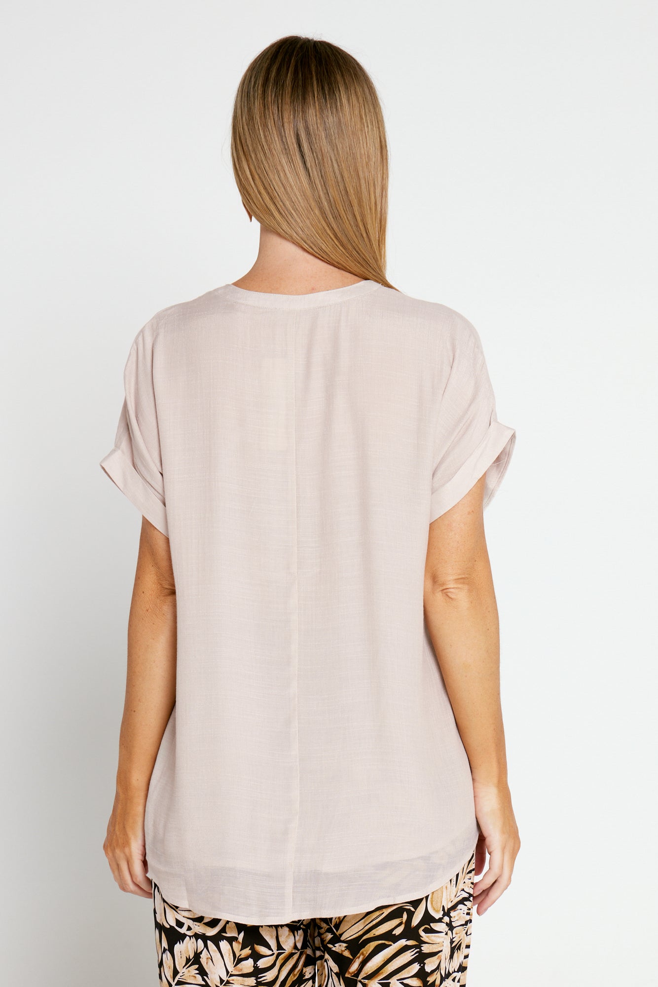 Gemma Top - Pink Beige