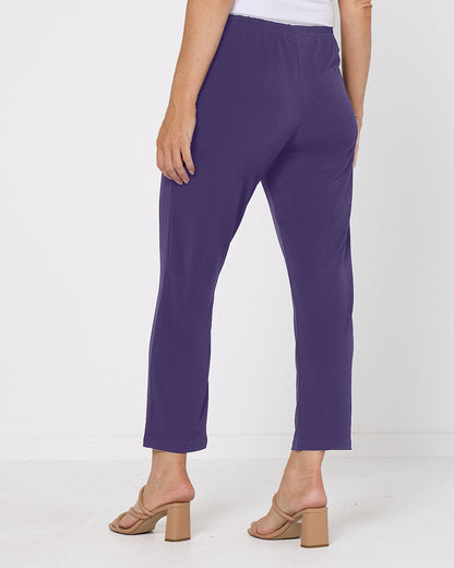 Gianna Pants Petite - Purple