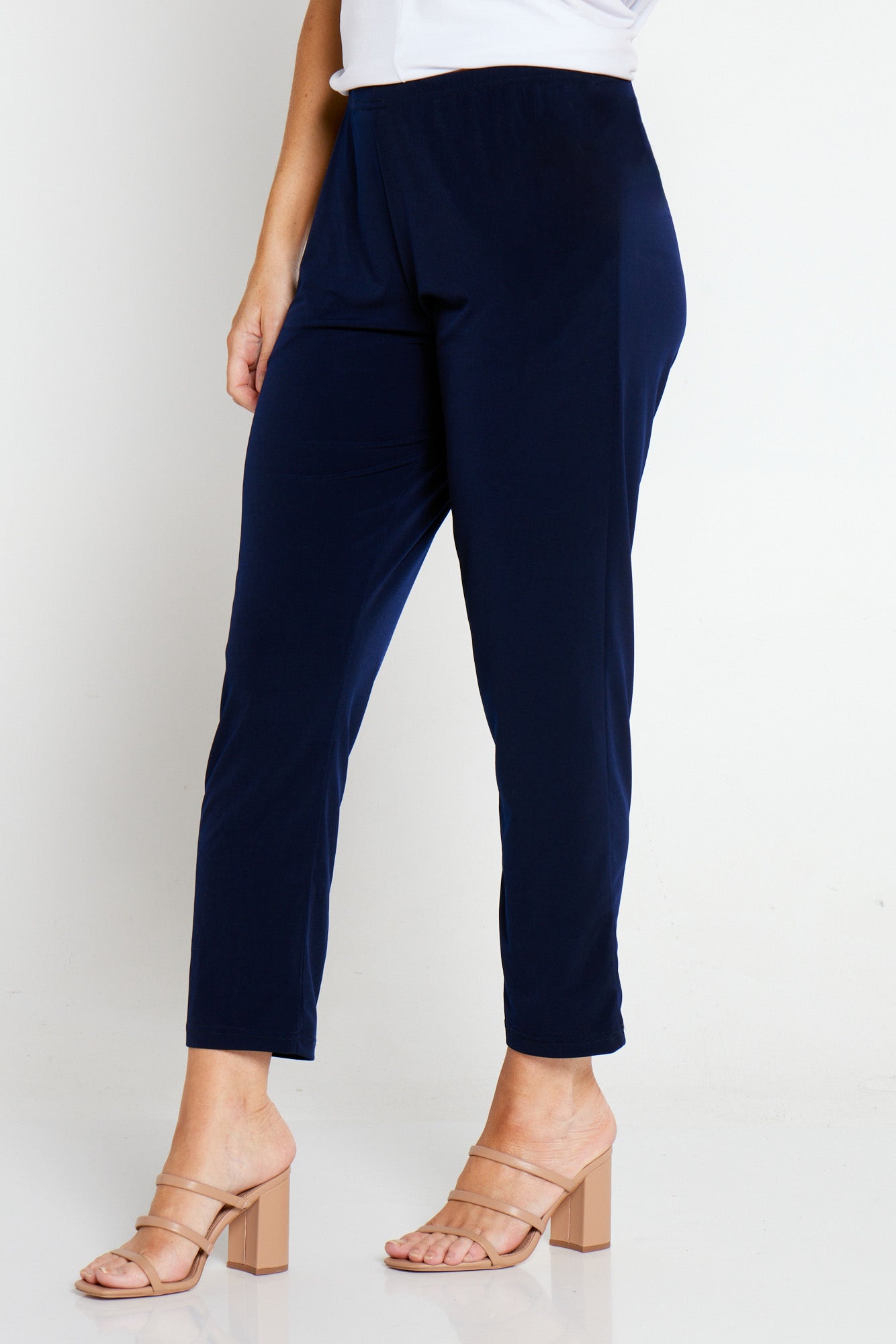 Gianna Pants Petite - Navy
