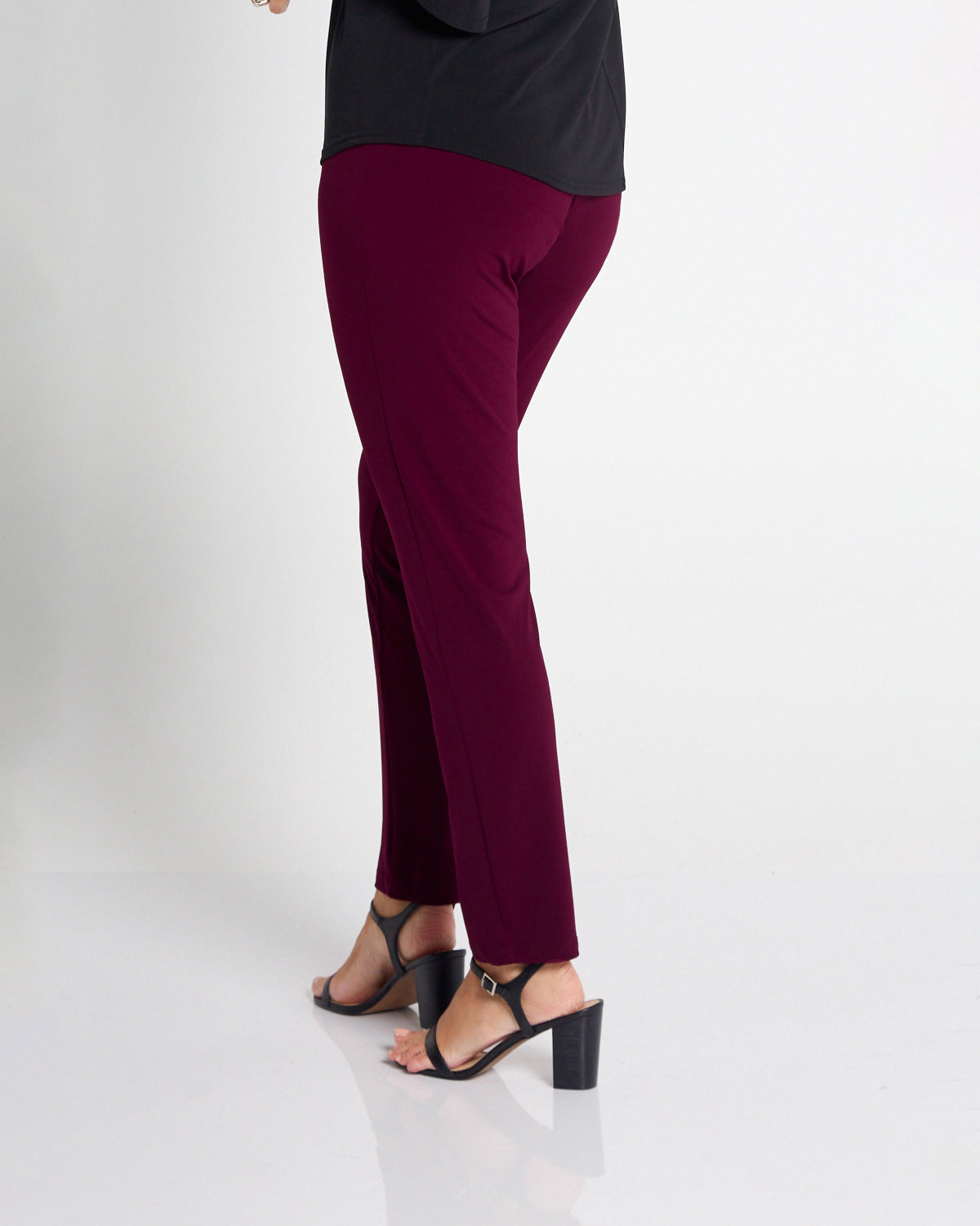 Gianna Pants - Burgundy