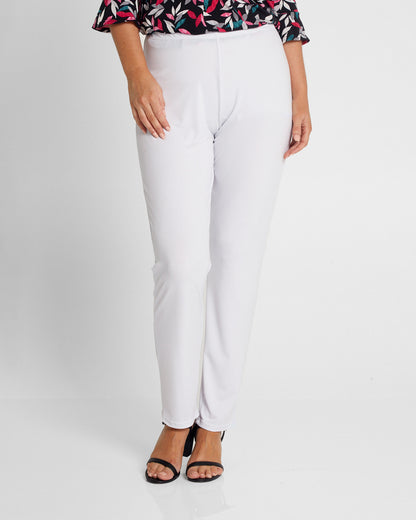 Gianna Pants - White