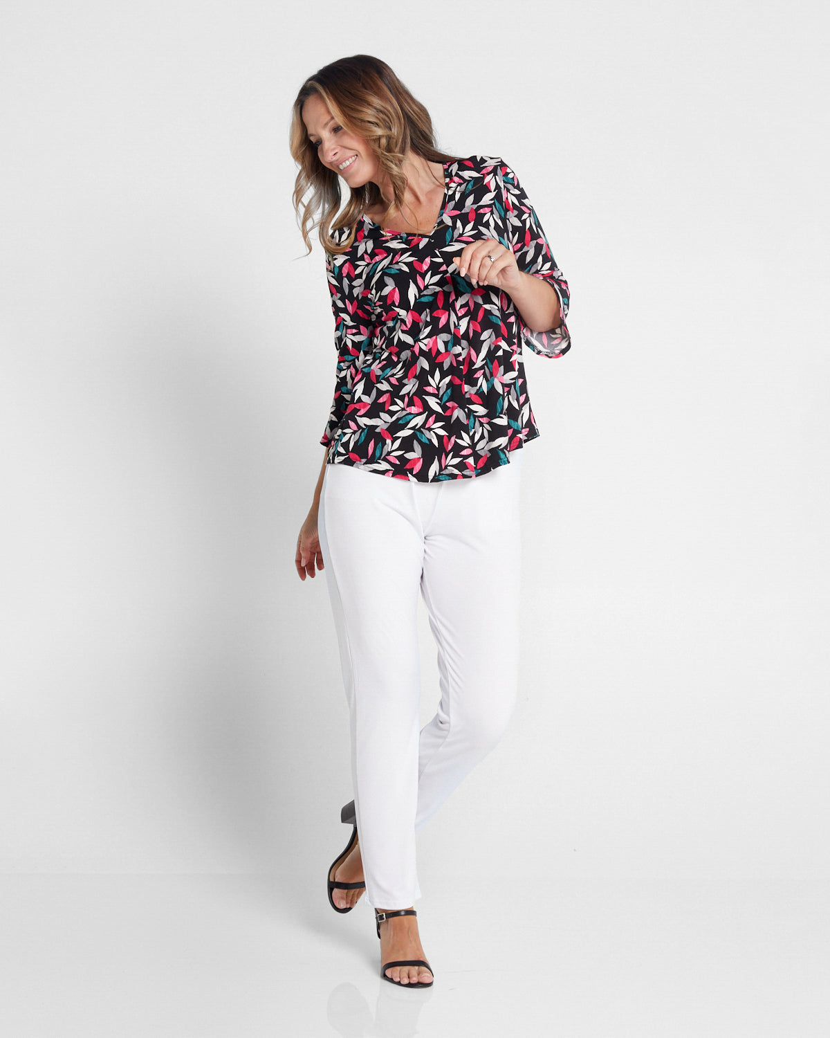 Gianna Pants - White