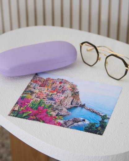 Glasses Case & Cloth - Lilac/Manarola
