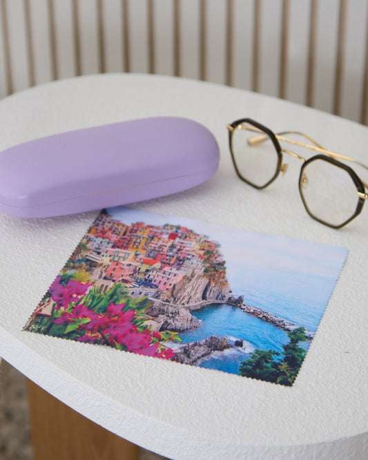 Glasses Case & Cloth - Lilac/Manarola