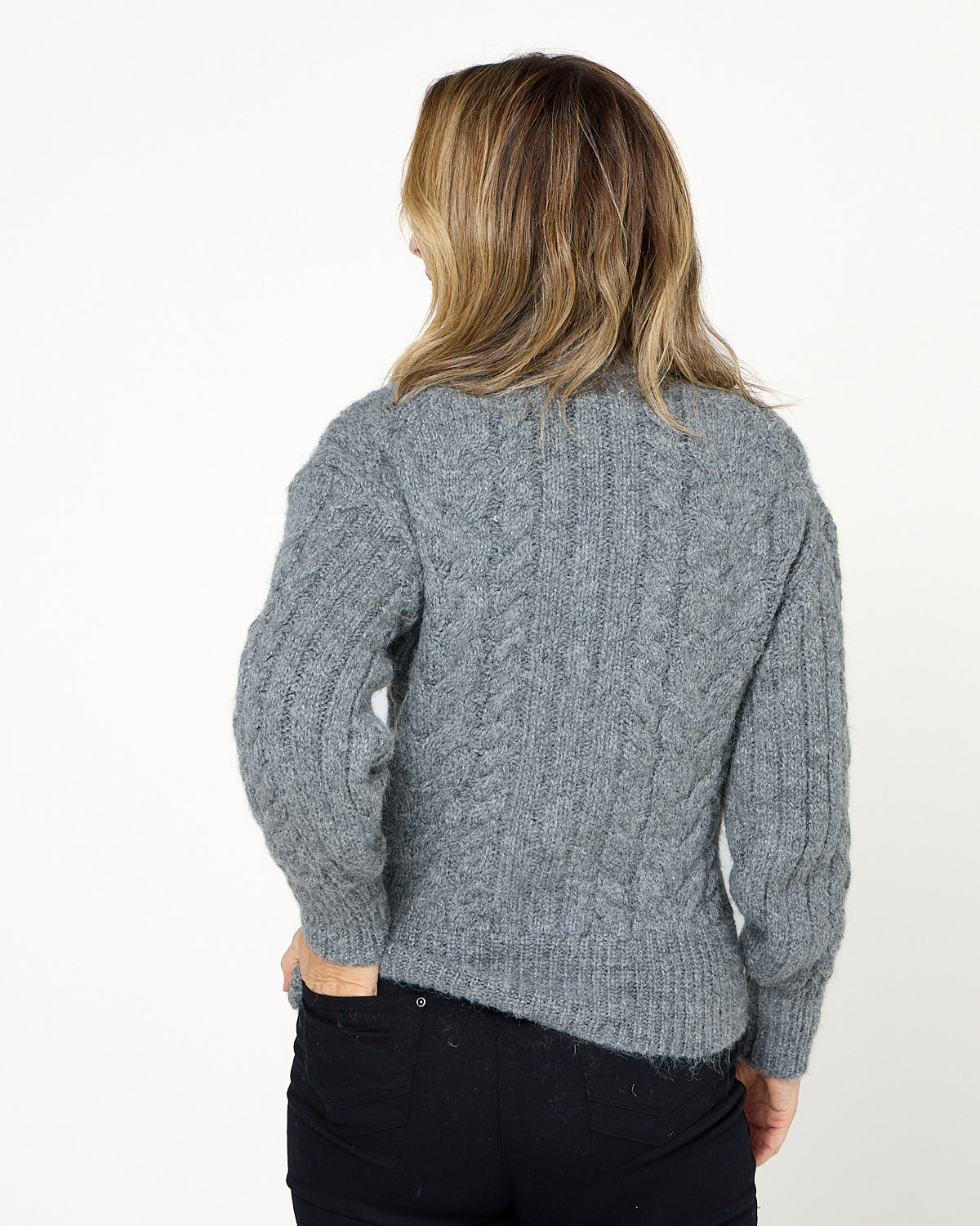 Glastonbury Knit - Charcoal