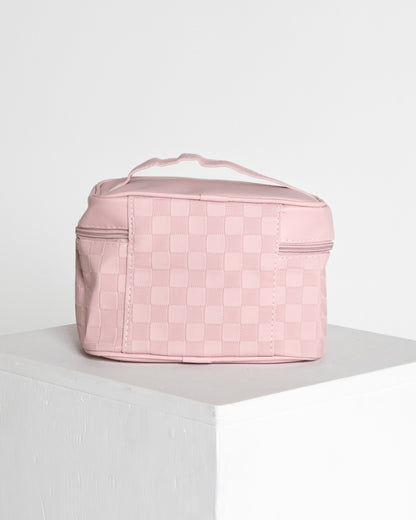 Globetrotter Cosmetic / Travel Case - Blossom Check