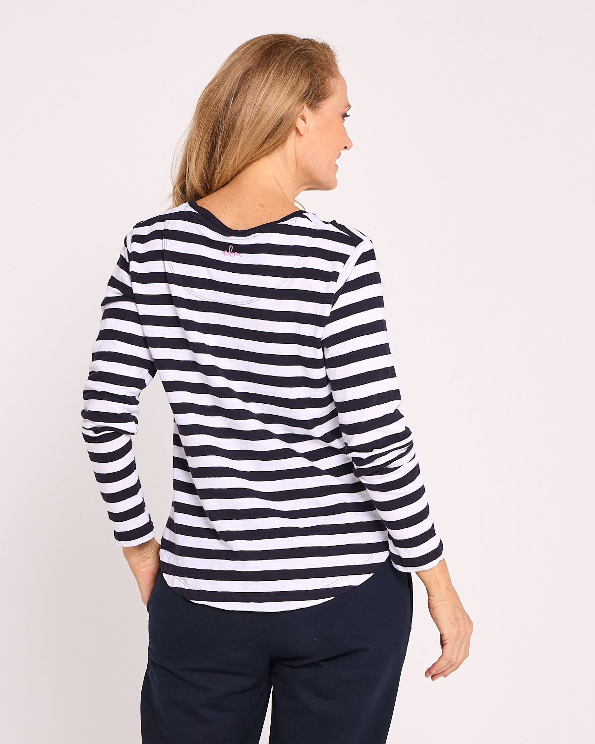 Harmony Tee - Rainbow Stripe