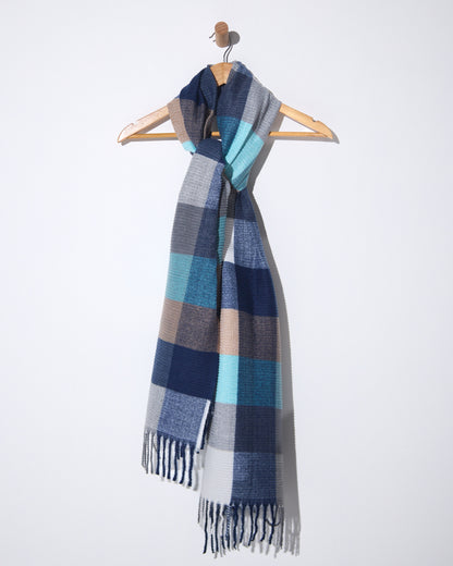 Lavenham Scarf - Ocean Breeze